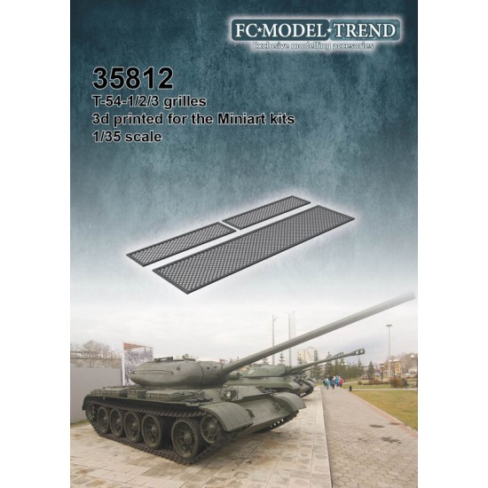 1/35 T-54 1/2/3 Engine Cover Meshes for MiniArt kits