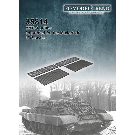 1/35 BMR-1 Engine Cover Grilles for MiniArt kits