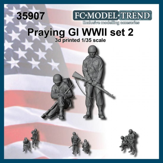 1/35 Praying GI set 2