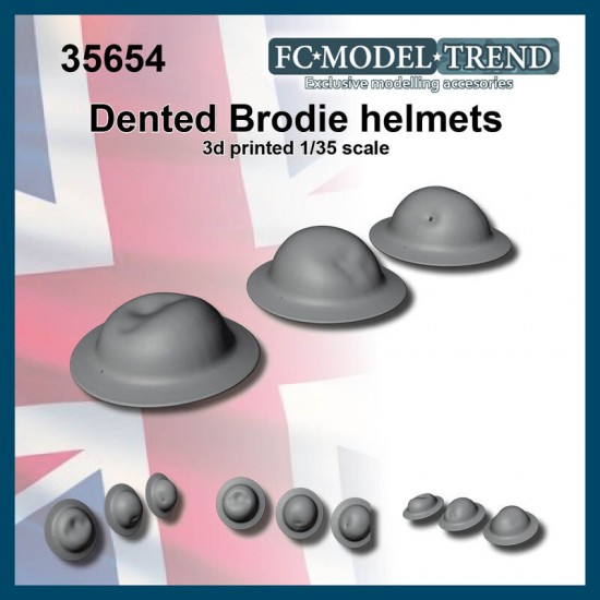 1/35 British Dented Helmet
