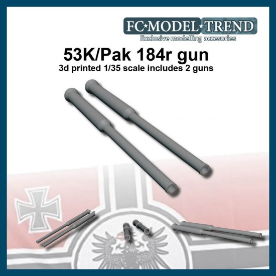 1/35 Canon Para 53K/184R (2 guns)