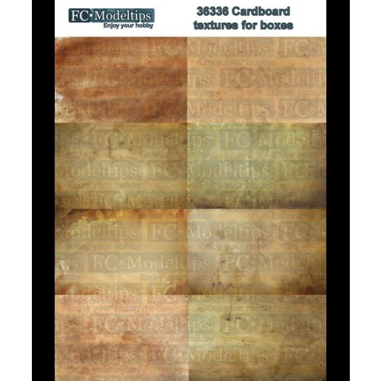 1/35 Cardboard Textures for Generic Boxes
