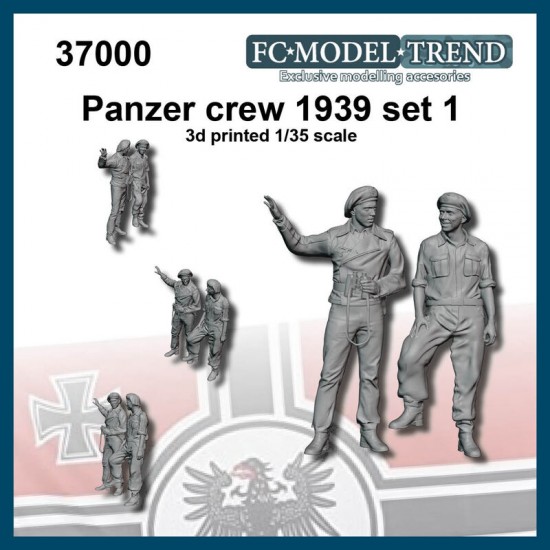 1/35 German Tank Crew 1939 set 1