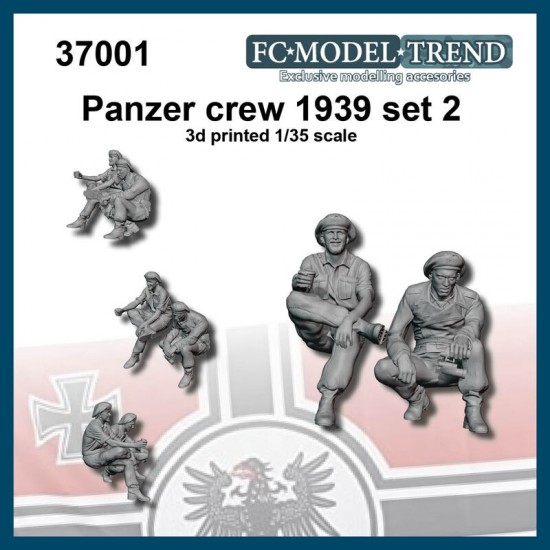 1/35 German Tank Crew 1939 set 2