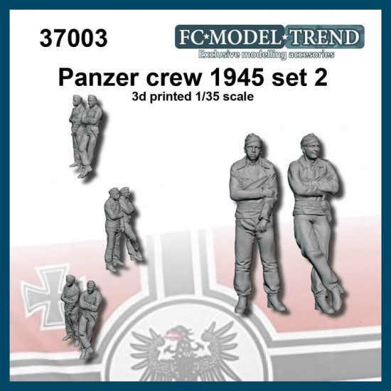 1/35 German Tank Crew 1945 set 2