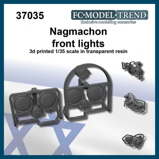 1/35 Nagmachon, Front Lights (Translucent Resin)