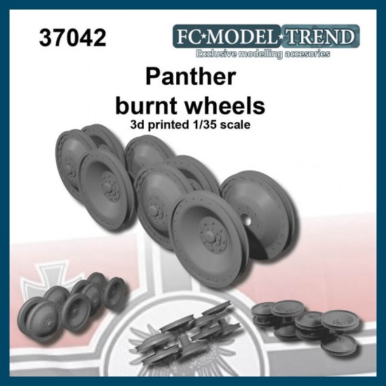 1/35 Panther Burnt Wheels