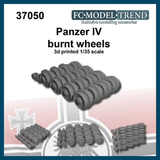 1/35 Panzer IV Burnt Wheels