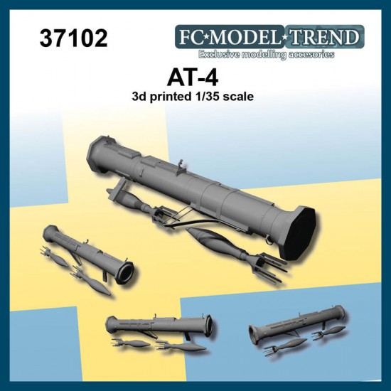 1/35 AT-4 Disposable Anti-tank Launcher