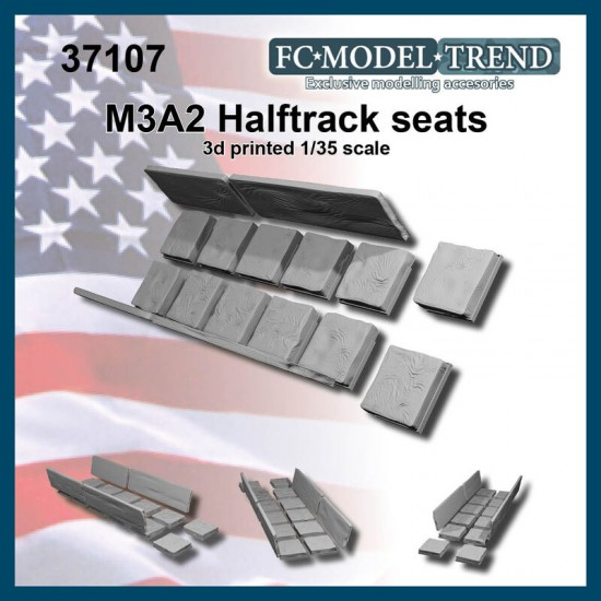 1/35 M3A2 Haltrack, Cushions