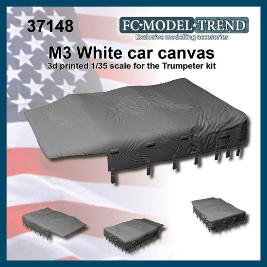 1/35 M3 White Car Canvas for Trumpeter kits