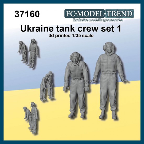 1/35 Ukraine Tank Crew Set #1
