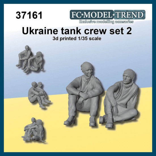 1/35 Ukraine Tank Crew Set #2