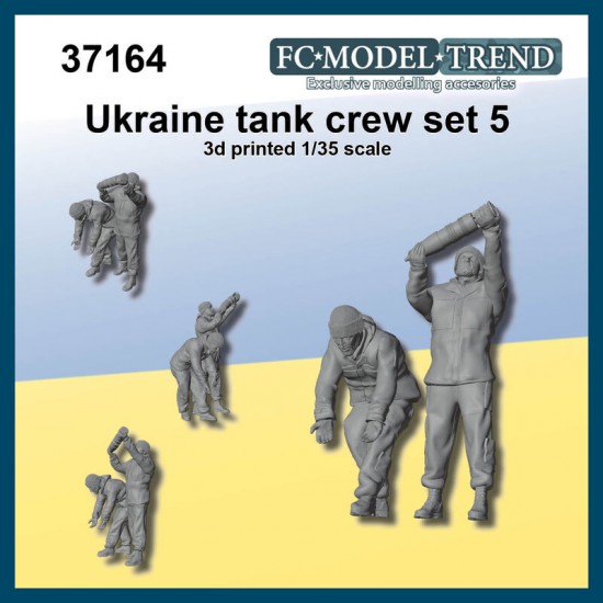 1/35 Ukraine Tank Crew Set #5