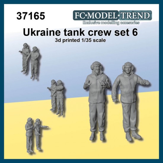 1/35 Ukraine Tank Crew Set #6