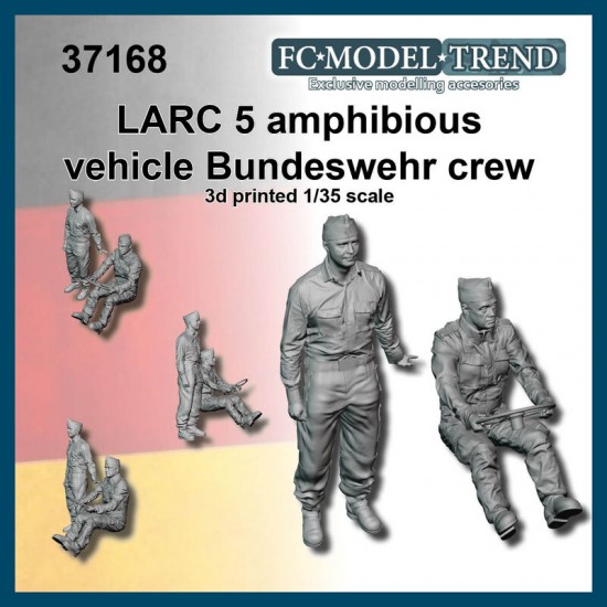 1/35 LARC 5 Amphibiours Bundeswehr Crews
