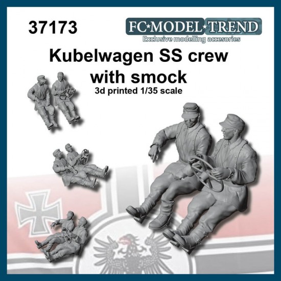 1/35 Kubelwagen SS Crew with M42 Smock