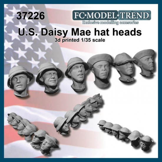 1/35 US Heads w/Daisy Mae Hat