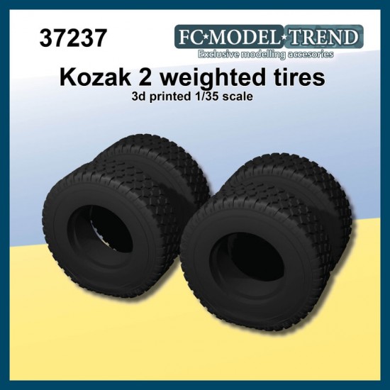 1/35 Kozak 2 Weighted Tyres