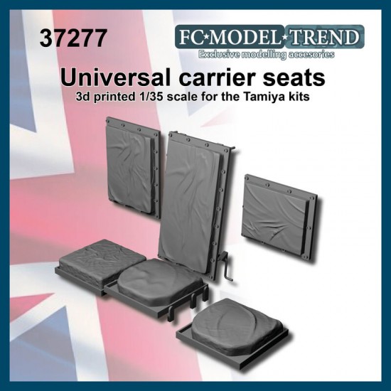 1/35 Universal Carrier Seats for Tamiya kits