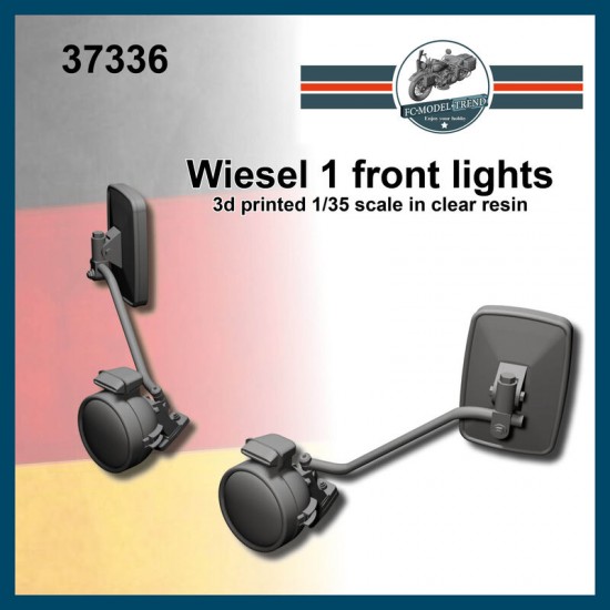1/35 Wiesel 1 Front Lights with Mirrors