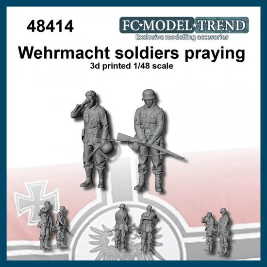 1/48 German Soldiers Praying