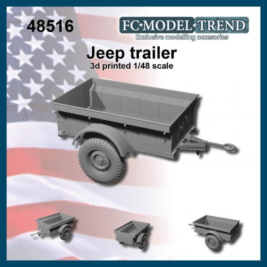 1/48 Jeep Bantam Trailer