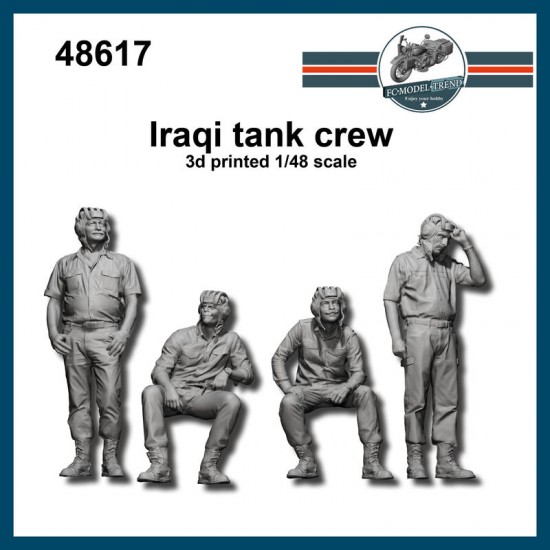 1/48 Iraq Tank Crews (4 figures)