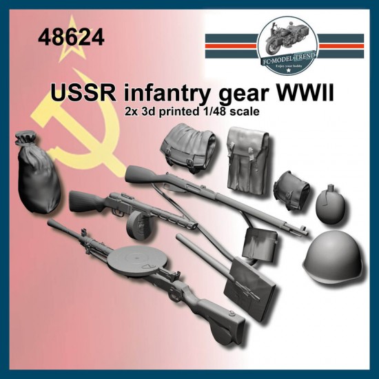 1/48 WWII USSR Soldier Gear