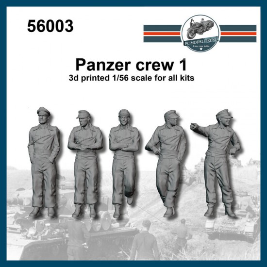 1/56 German Panzer Crews (5 figures)