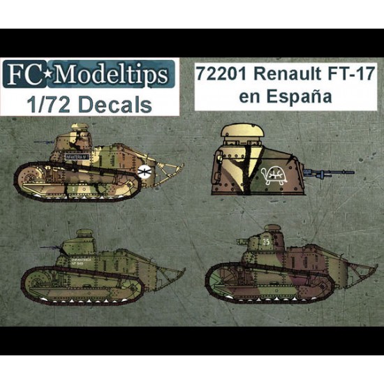 1/72 FT-17 in Spain Decals