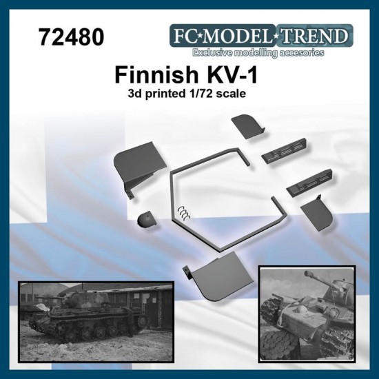 1/72 KV-1 Finland Detail Parts