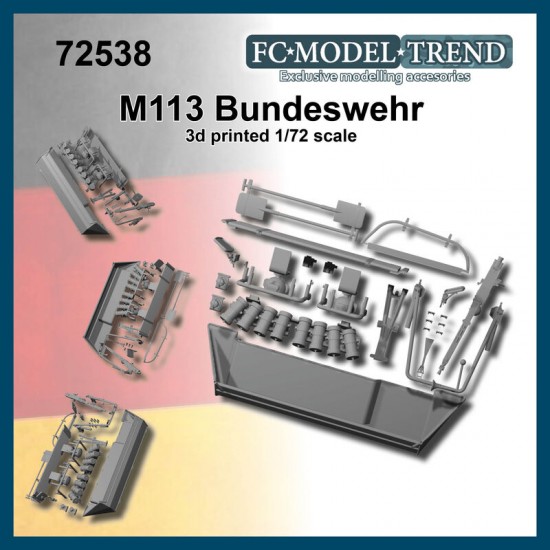 1/72 M113 Bundeswehr Detail Parts