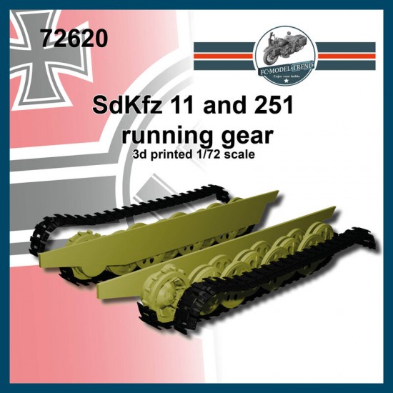 1/72 Sd.Kfz 11 and 251 Running Gear
