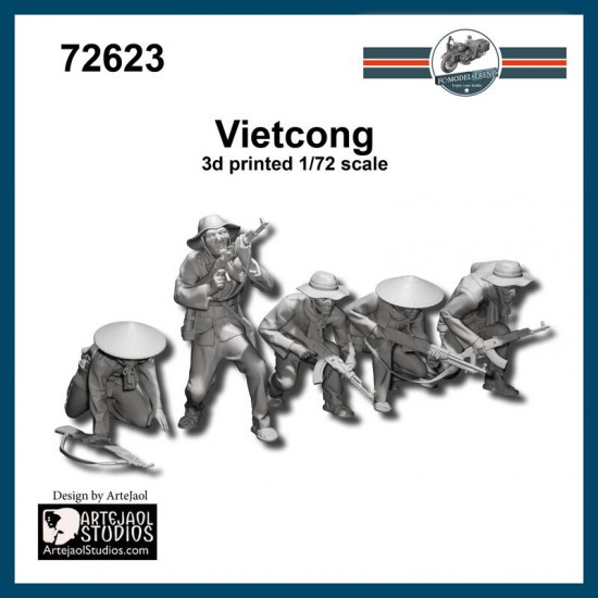 1/72 Vietcong (5 figures)