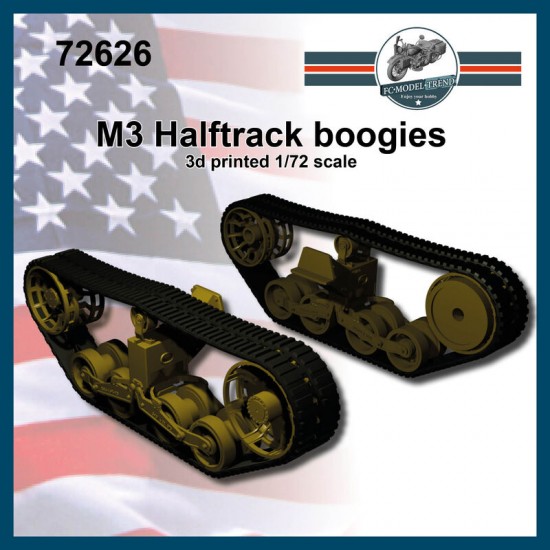 1/72 M3 Halftrack Boogies