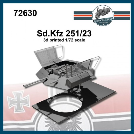 1/72 Sd.Kfz 251/23 Turret