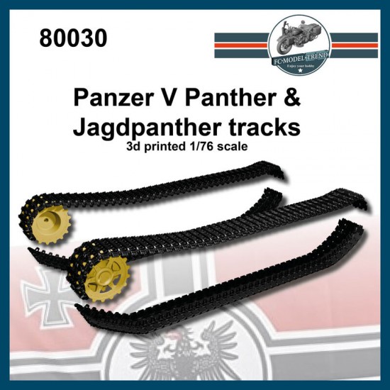 1/76 Panzer V Panther and Jagdpanther Tracks