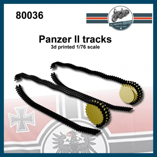 1/76 Panzer II Tracks