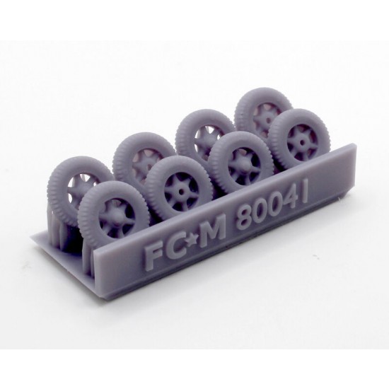 1/76 Flak 18 Weighted Wheels