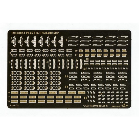 1/350 PLAN J15(Su-33) Upgrade set (8set) for Trumpeter kits
