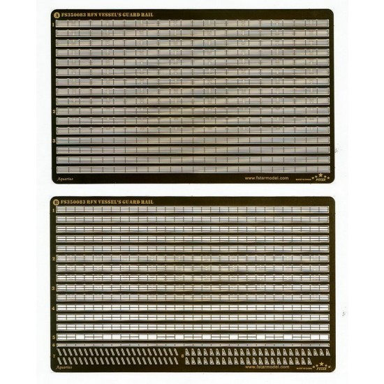 1/350 Modern Russian Soviet Navy Guard Railings