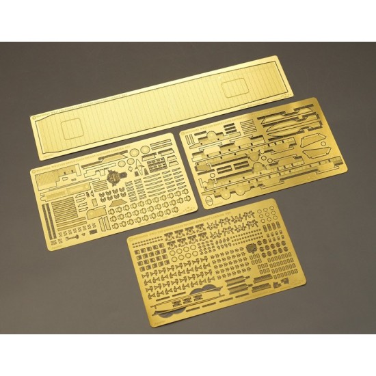 1/700 WWII USS Bogue Class Escort Aircraft Carrier Super Detail Set for Tamiya 31711