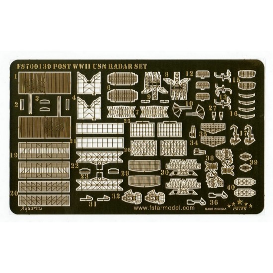 1/700 Post WWII USN Radar Set