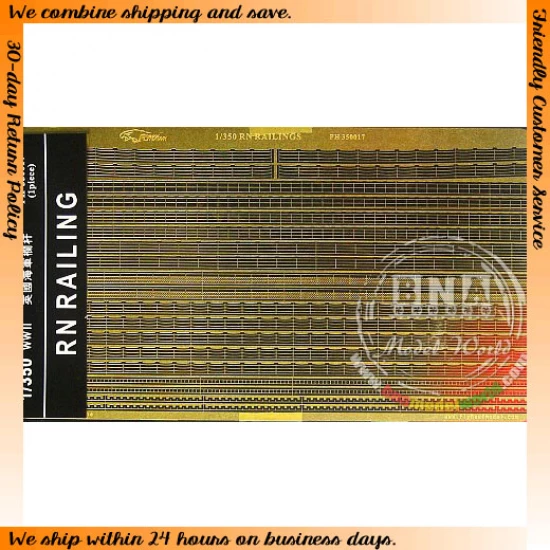 1/350 WWII Royal Navy Railings