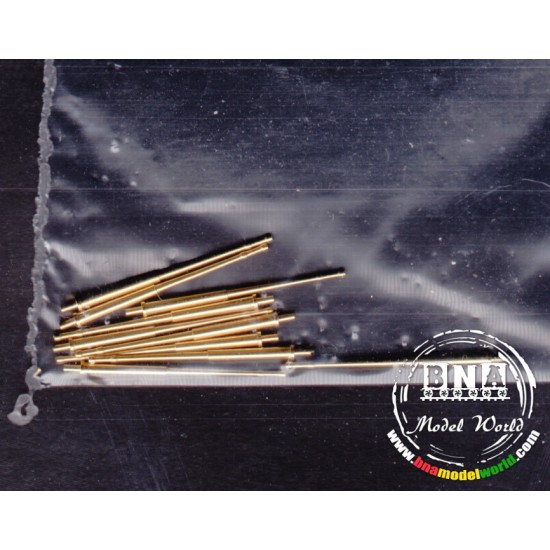 1/350 WWII German Naval 105mm/65 SK Metal Barrels (10pcs)