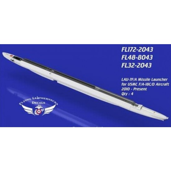 1/72 LAU-7F/A Missile Launcher for USMC F/A-18C/D 2008 to present day (4pcs)