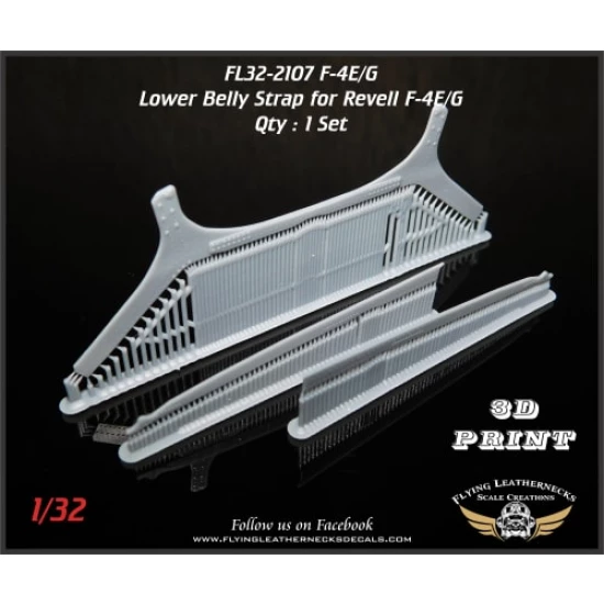 1/32 F-4E/G Lower Belly Strap for Revell kits