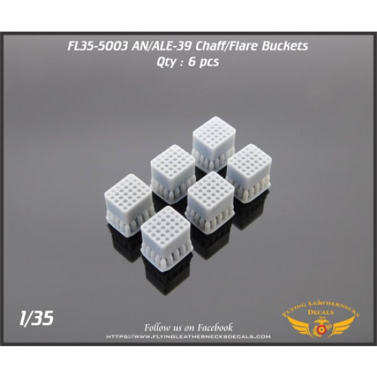 1/35 AN/ALE-39 Chaff/Flare Buckets