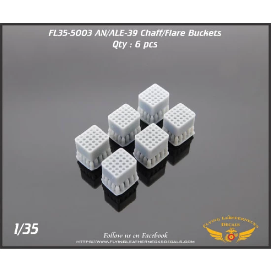 1/35 AN/ALE-39 Chaff/Flare Buckets